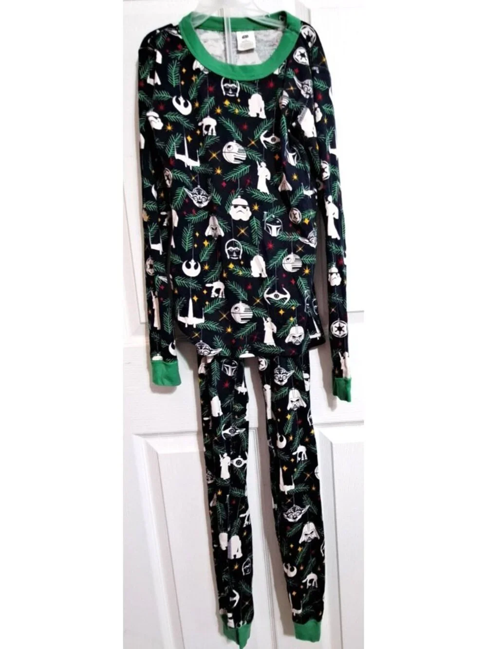 Hanna Andersson Unisex 12 Star Wars Christmas Pajama Set
